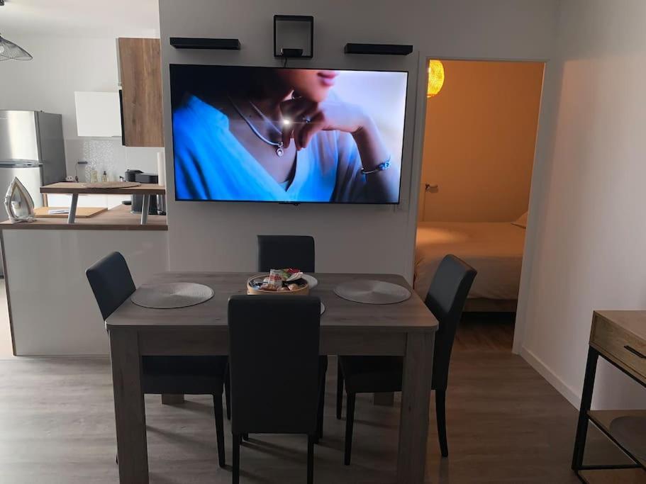 Superbe Appartement Tres Confortable Serris Luaran gambar